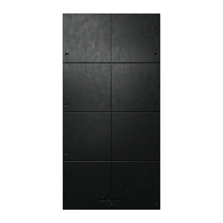 Touch Panel 8B Cuir Noir