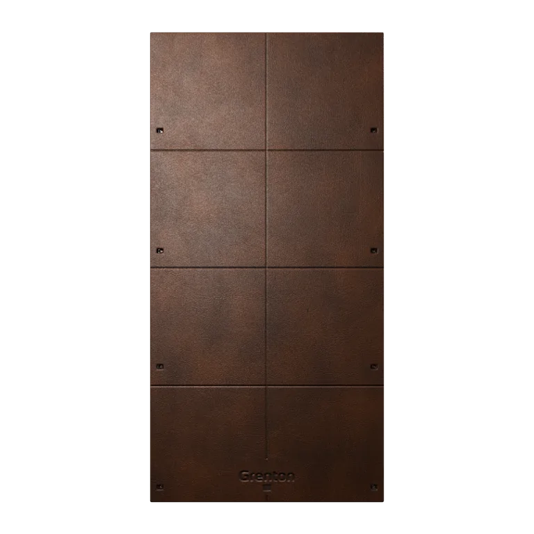 Touch Panel 8B Cuir Foncé
