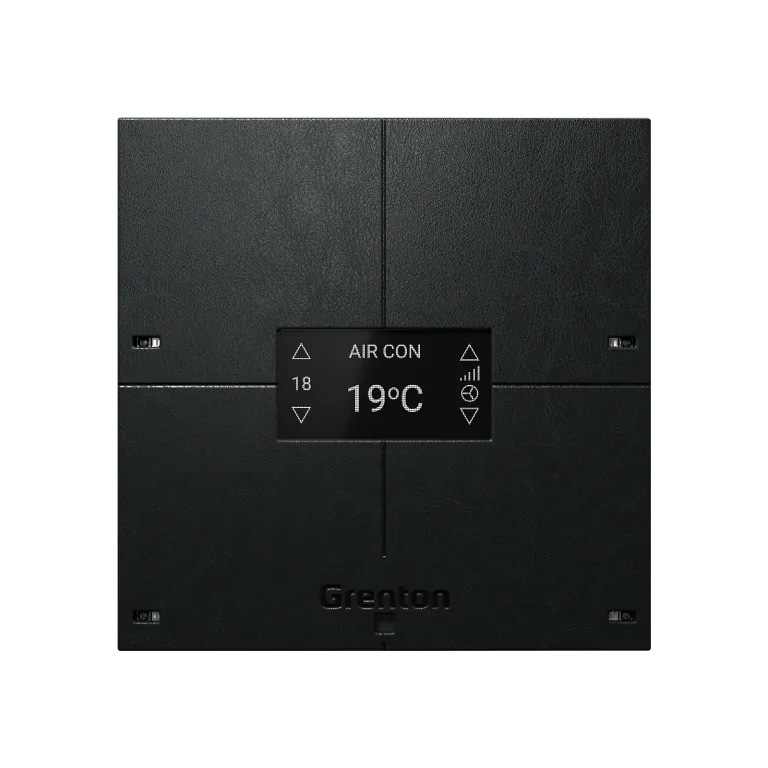 Smart Panel 4B Cuir Noir