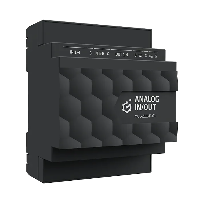 Analog IN/OUT 0-10 V